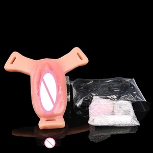 FAAK Vibrador con Forma de Vagina, Estimulador de Fricción, Simulador de Coño Realista, Juguetes Sexuales para Lesbianas - Product Image 6