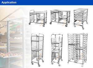 Laveur de comptoir en acier inoxydable à prix réduit pour fruits et légumes, étagère de nettoyage en acier inoxydable pour supports de cuisson - Product Image 3