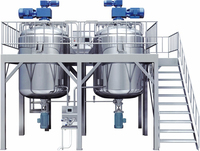 Mélangeur homogénéisateur de liquides 500L 1000L 5000L, agitateur pour shampoing, mélangeur pour gel buccal