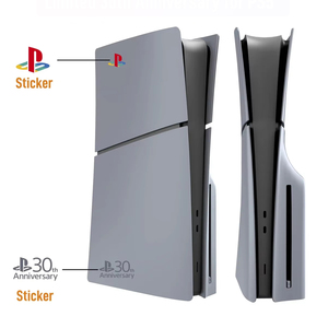 Nuevas Placas para PS5 Slim Paquete Edición Limitada 30 Aniversario en Gris Carcasa Frontal de ABS Separada para <span class=keywords><strong>Playstation</strong></span> <span class=keywords><strong>5</strong></span> Slim - Product Image 2