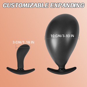 <span class=keywords><strong>Dilatador</strong></span> <span class=keywords><strong>Anal</strong></span> externo inflable de silicona líquida desmontable para hombres y mujeres para juego <span class=keywords><strong>Anal</strong></span> mejorado - Product Image 4