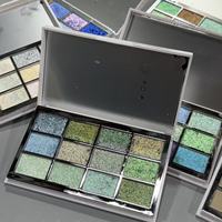 Palette de maquillage pour les yeux de luxe 12 couleurs, best-seller, emballage plastique personnalisé avec miroir, fard à paupières pressé, produit de beauté