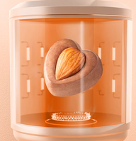 Zhongbao Hoogwaardige Gedroogde Zwarte Chocolade Fruit Amandel Gedroogde Fruitblokjes Natuurlijke Conservering Heerlijk Eten ODM OEM Fabriek