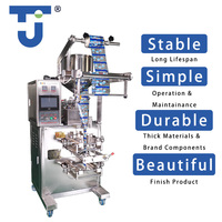 Machine d'emballage automatique VFFS pour huile de cuisson de noix de coco, miel de palme, shampoing, lotion, sachet, pâte, liquide, sauce, vinaigrette, ketchup