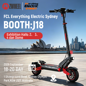 ZWHEEL D3 Capacité de charge lourde de 150 kg, autonomie de 80 km, double moteur 1200 W*2, suspension intégrale, étanche, pliable, tout-terrain - Product Image 1