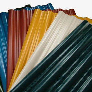 Tôles de toiture en acier ondulé PPGI, revêtement en zinc, couleur RAL, tôles de toiture galvanisées prépeintes - Product Image 5