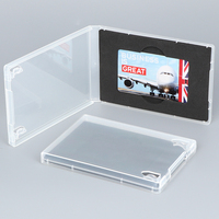 SUNSHING - Estuches para Memorias USB al por Mayor, Paquete Individual, Caja de Regalo USB, Caja de Embalaje de Plástico PP para Memorias Flash con Inserto de Espuma
