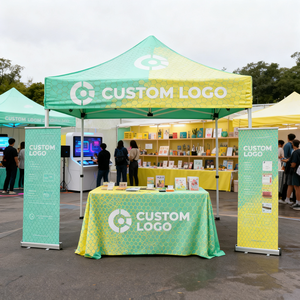 Carpa Plegable Pop-Up 10x10 para Ferias Comerciales, Publicidad, Exposiciones y Promociones - Product Image 4