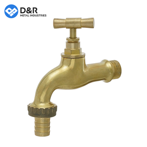 D & R Bibcock en laiton 3/4 connecteur à filetage mâle bec incurvé <span class=keywords><strong>robinet</strong></span> <span class=keywords><strong>extérieur</strong></span> <span class=keywords><strong>robinet</strong></span> d'eau <span class=keywords><strong>de</strong></span> jardin avec connecteur <span class=keywords><strong>de</strong></span> tuyau DN15 pour l'irrigation - Product Image 2