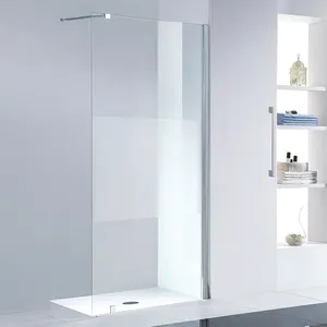 Cabine simples impermeável moderna do chuveiro única porta de vidro do chuveiro Frameless