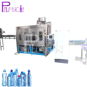 500ml / 1L / 2L PET drinking water 3 in 1 monoblock filling equipment / plant / machine / system / line