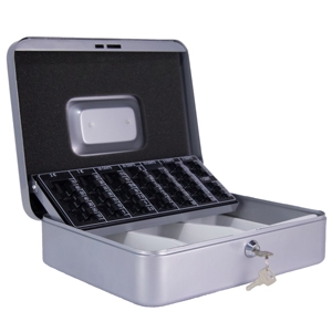 Key <b>Lock</b> Coin Banknotes Layered Cold Rolling Steel Portable Custom Cash <b>Box</b> - Product Image 2