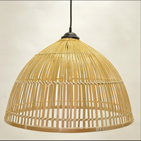 Plafonnier suspendu en bambou et rotin, design créatif moderne, éclairage d'intérieur, luminaire décoratif de plafond, abat-jour, création de Designer