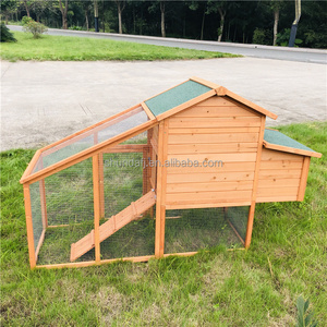 SDC003-A Luxury Wooden <b>Pet</b> House Chicken Coop Print Pattern Laying Hens Outdoor Use Eco-Friendly Farm Roof - Product Image 4