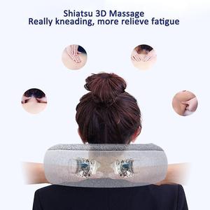 Shiatsu portatile mini controllo intelligente di calore elettronico intelligente per il collo impastare e massaggiare la cintura di sollievo per il dolore al collo con calore - Product Image 6