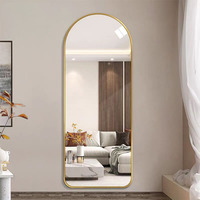 Miroir Mural LED de Grande Taille, Miroir sur Pied Lumineux pour Chambre à Coucher, Miroir Intelligent Grande Hauteur pour Dressing en Gros