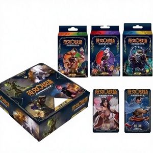Runen Schlachtfeld-Helden-Thema Vorgefertigte Einzelspielkarten League of Legends Lee Sin Jinx Kai'Sa Kunst Individuelle Thematische Kampf-<span class=keywords><strong>Deck</strong></span>-Packs - Product Image 3