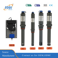BOQU MPG-5199 Mini ensemble d'outils de surveillance du système de contrôle de la qualité de l'eau industrielle avec capteur de PH et turbidité