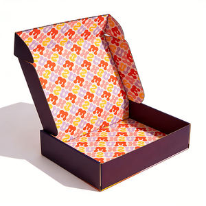 Boîtes pliantes personnalisées en papier pour envoi postal, boîtes cadeaux en carton ondulé, emballage en carton kraft - Product Image 5