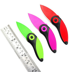 Coltello Pieghevole da Cucina in Acciaio Inox con Manico in Plastica, Design Sicuro, Personalizzabile OEM, Lama Affilata - Product Image 3
