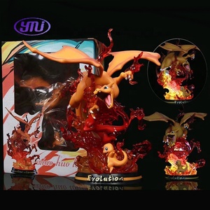Jouets en PVC Pocket <span class=keywords><strong>Monster</strong></span>, jouets LED, figurines d'action, Squirtle, Blastoise, Mewtwo, figurine de boîte aveugle manga, jouet Gengar, Charizard - Product Image 2