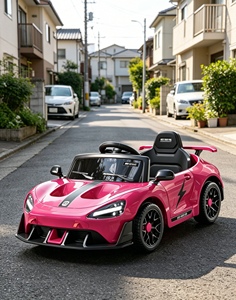 New Cartoon <b>Model</b> Luxury Children's Vehicle 12V7Ah Battery Powered with Leather Seat Early Education Player - Product Image 2