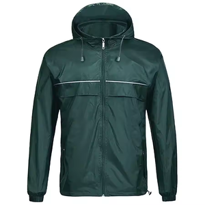 Chaqueta cortavientos impermeable personalizada para hombre, ropa de senderismo, chaqueta de lluvia de Golf, chaqueta ligera funcional para correr al aire libre - Product Image 4