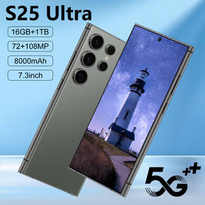 Siêu S25 7.3 inch di động thông minh Điện thoại di động nóng bán <span class=keywords><strong>Full</strong></span> <span class=keywords><strong>HD</strong></span> hiển thị 12GB + 512GB Android 14 phiên bản toàn cầu CDMA LTE 108mp - Product Image 2