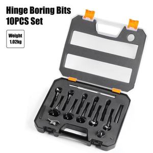 Lisca 10 cái Dụng cụ đục lỗ chế biến gỗ đa năng mũi khoan mở rộng điện giới hạn mở rộng cánh phẳng ren ngoài - Product Image 5