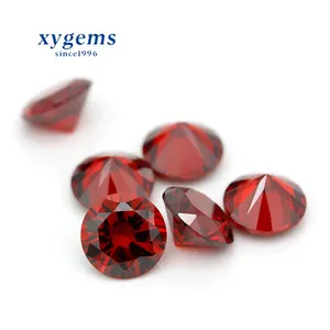 Xygems Ronde Vorm Losse Granaat Steen Zirconia Granaat Zirkoon