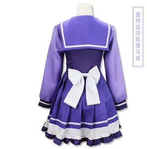 Disfraz de Cosplay de <span class=keywords><strong>Anime</strong></span> Uma Musume Pretty Derby, Uniforme Escolar de Toukai Teiou, Disfraz de Cosplay de Golden Ship Special Week, Vestido de Marinero Lolita - Product Image 4