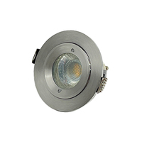 COB LED Downlight Dimmable Simple ou Double Spot Rond Encastré Plafonnier pour Salon ou Office-IP44
