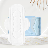 Protège-slips ailés en coton biologique anti-fuites super absorbants pour la nuit - Protection menstruelle jetable respirante