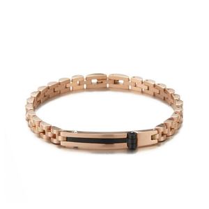 Custom 316l Stainless Steel <b>Men</b> <b>Bracelet</b> <b>Engrave</b> 14k 18k Gold Plated Fashion Chain Link <b>Bracelets</b> for <b>Men</b> - Product Image 6