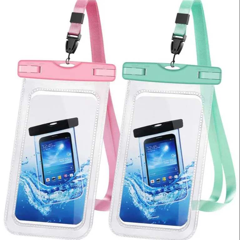 Universal Water proof cell phone bag PVC waterproof phone case for iphone X Xs Xr for iphone 12 13 pro max mini mobile phone