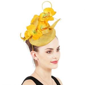 Serre-tête Fascinator Haut de Gamme en Tulle Quatre Couches, Accessoire Cheveux Plumes Vintage pour Mariée, Chapeau de Fête pour Femme - Product Image 3