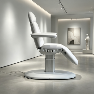 Sillón Eléctrico Facial de 3 Motores al por Mayor, Silla Ajustable para Tratamientos de Belleza, Cama Giratoria para Extensiones de Pestañas, OEM para Salones - Product Image 6