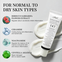 Réparation de la peau du visage Dissolvant anti-rides Mosturizer Crème de pansement noire pour le visage