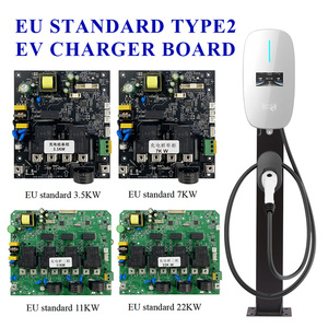 Bao vây hộp mạch bảo vệ evse 22Kw cấp 2 <span class=keywords><strong>Board</strong></span> occp 50 amp ocpp chỉ số 7kW EV sạc PCB với máy quét - Product Image 4