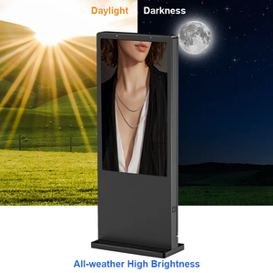 OEM/ODM 43/49/65 4K HD IP65 Señalización Digital para Exteriores, Televisor Inteligente a Prueba de Agua, Reproductor Multimedia Publicitario, Señalización Digital para Bancos - Product Image 5
