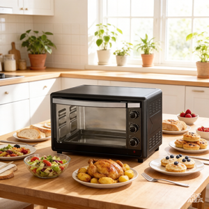 Four à pizza électrique populaire et performant de 30 L, four à pain électrique portable intégré pour la maison - Product Image 4