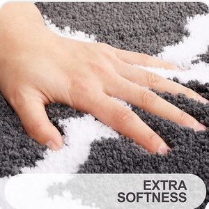 Alfombra de Baño de Lujo para Bañera y Ducha, Alfombra de Microfibra Suave y Absorbente, Alfombra de Baño Antideslizante, Alfombra de Baño Afelpada - Product Image 2
