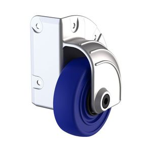 <span class=keywords><strong>Ruedas</strong></span> de esquina de hierro fundido negro pequeñas de alta resistencia para estuches de transporte, capacidad de carga de 100 kg, para equipos de audio y <span class=keywords><strong>herramientas</strong></span>. - Product Image 5