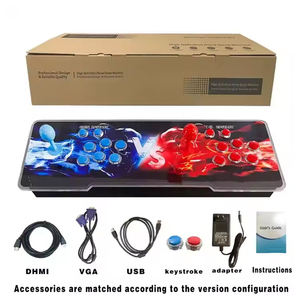 26800-in-1 Classic 3D Pandora for <strong>Arcade</strong> Game <strong>Box</strong> 2 Players 3D HD Video Game Console MAME 1-Year English Language Metal - Product Image 5