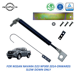 1 pièce ressort à gaz simple à fermeture lente pour hayon <span class=keywords><strong>NISSAM</strong></span> NAVARA FRONTIER NP300 D23 2014-ON, accessoires JakeParts noir, garantie 2 ans - Product Image 2