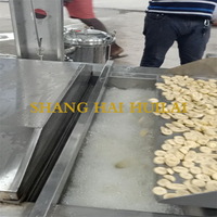 Bananenchips Productielijn Automatische Frituurmachine Voor Snack Fruitplakjes