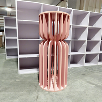 Décorations de mariage, accessoires pour table de desserts, colonne romaine abstraite, support à fleurs créatif, tabouret, présentoir, table romaine