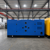 Générateur diesel silencieux 400 kW, groupe électrogène silencieux 500 kVA, générateur diesel triphasé à démarrage automatique pour usage industriel