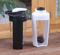 Bouteilles de shaker à protéines en plastique personnalisées avec logo imprimé, de haute qualité, fabriquées en usine pour le sport et la remise en forme