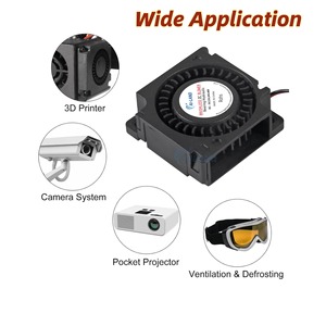 Thái Lan DC 5V 12V Mini Blower 20Mm Ultra-Mỏng Micro Blower 20X20X5Mm Nhỏ Không Chổi Than Cooler <span class=keywords><strong>Fan</strong></span> Cho Thiết Bị Mặc - Product Image 2